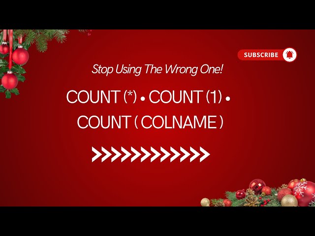 SQL Tricks | COUNT() Tricks Every Analyst Should Know!