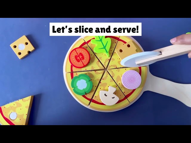 Pizza Station #pizza #pretendplay #forkid #kidscreativity #foodie #foodshorts #viral #cotsandcuddles