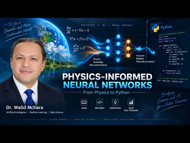 Physics-Informed Neural Networks (PINNs) Explained | From Physics to Python
