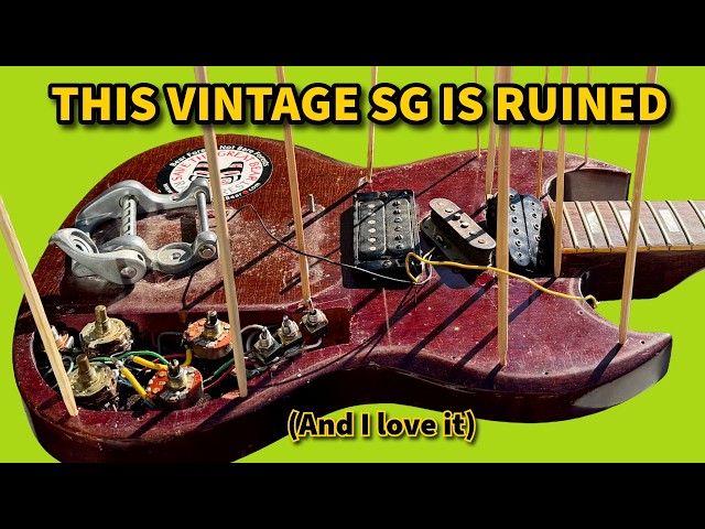 Vintage SG Needs HELP! (1970s Gibson Sg Deluxe)