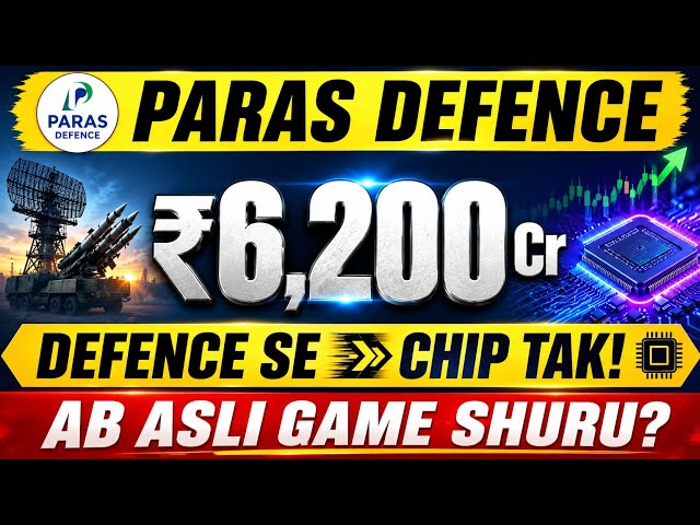 PARAS DEFENCE: ₹6,200 Cr का MEGA PLAN! 🚀 Defence से Chip तक की पूरी कहानी