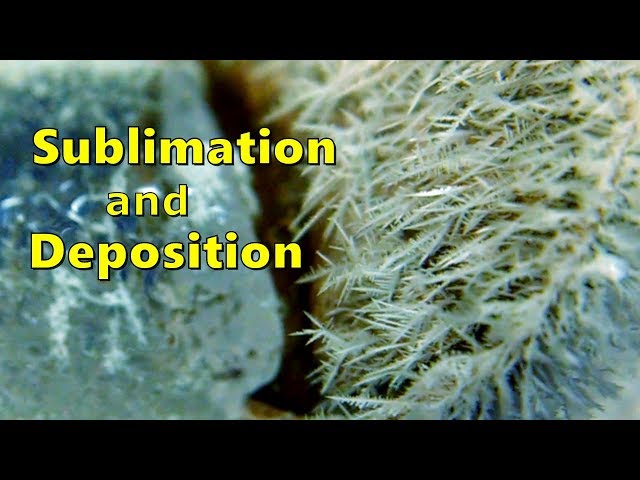 Sublimation And Deposition (Chemistry Demonstration)