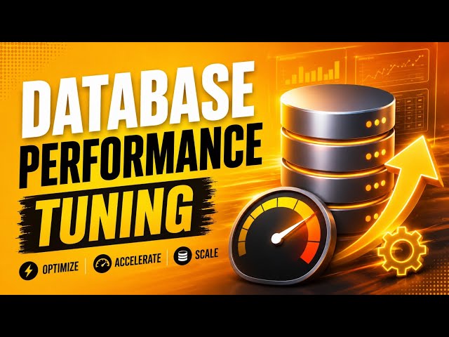 Database Performance Tuning | Optimizing Databases for High-Performance Applications | Uplatz