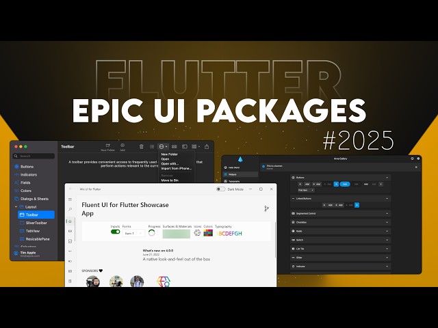 Top MOST EPIC UI Packages in Flutter You Need to Know in 2025!