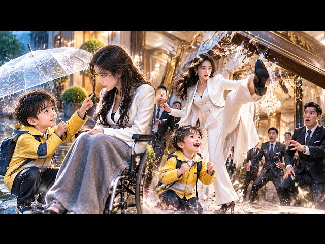 Disabled female CEO found a cute kid by the road; his words healed her legs—he's her lucky star!