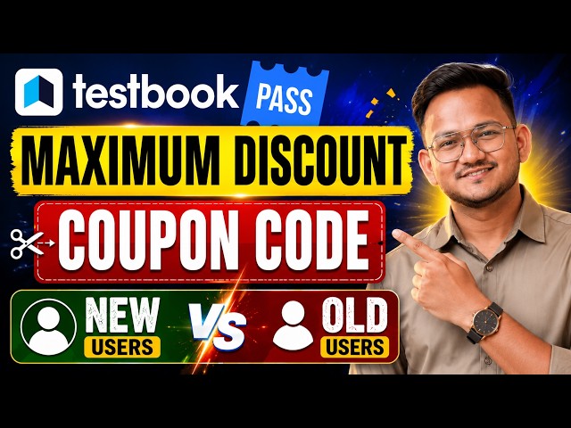 Get MAXIMUM Discount on Testbook Pass Pro with EXCLUSIVE Coupon Code | Testbook Coupon Code Today