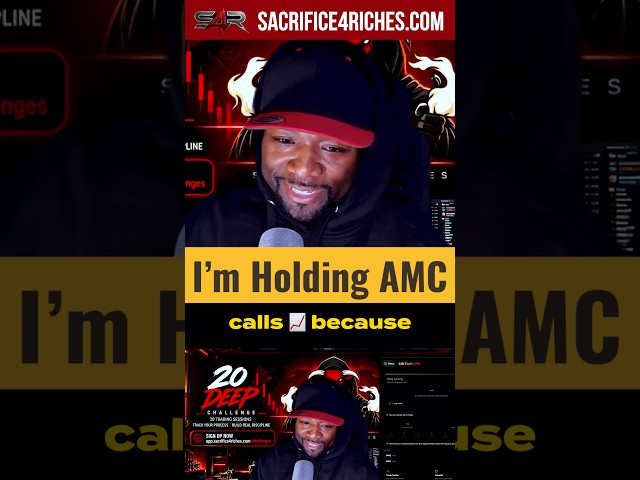 Is AMC About to Run!? 🚀 #optionstrading