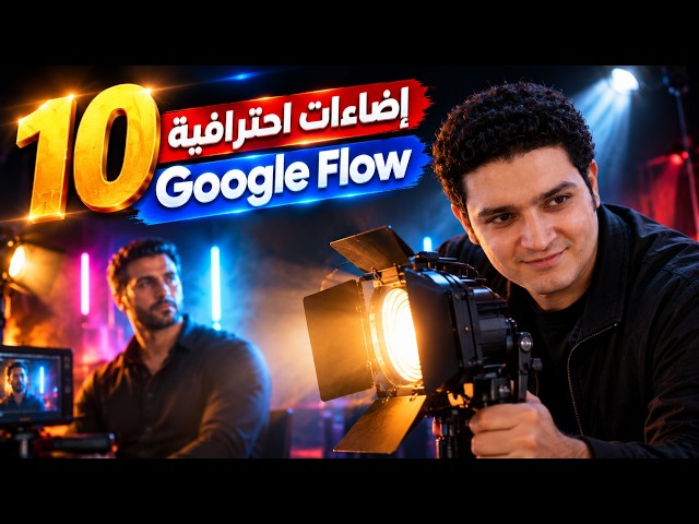 نفس الشخصية.. 10 إضاءات مختلفة! شوف الفرق | Google Flow