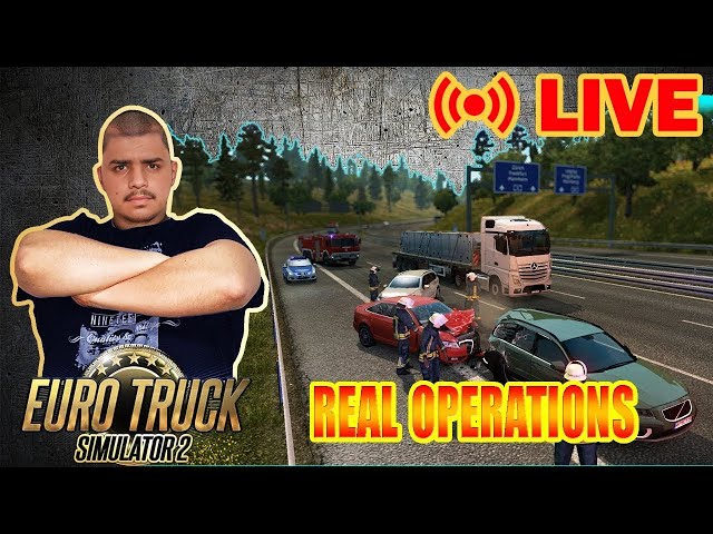 Real Ops 17 Event Extreme Offroad Tunnel + AAA Traffic | Truckers Mp Event