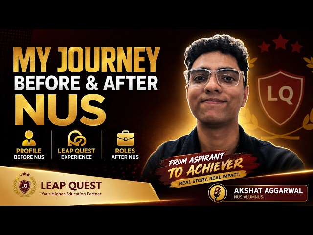 From NUS Singapore to eBay | Akshat's Journey with Leap Quest