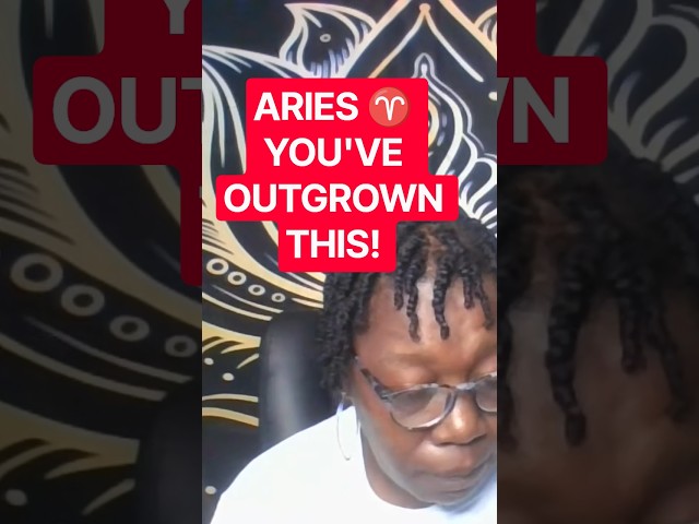 ARIES: YOU'VE OUTGROWN THE OLD VERSION OF THIS 🔥#aries #ariestarot  #shorts #newbeginning
