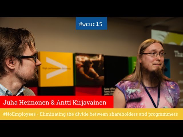 '#NoEmployees - Eliminating the divide between shareholders and programmers' by Juha Heimonen