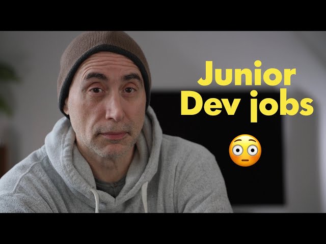 Junior Developer Jobs are Going Away?