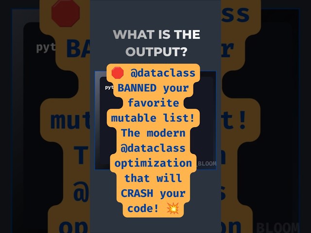 Why Senior Devs Banned This Python Feature 🚫 #pythoninterviewquestions #pythonbeginner #python