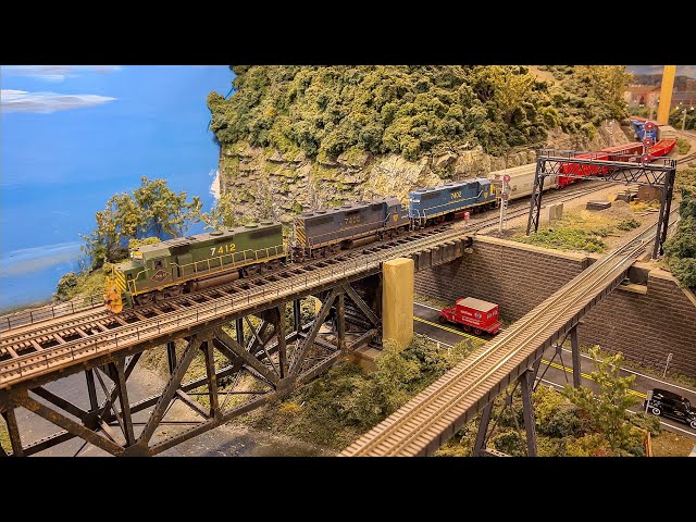 One of The Largest Model Railroad Layouts in the United States The Lehigh & Keystone Valley Museum