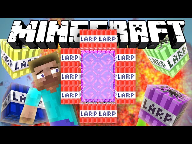 If a LARP Dimension Was Added - Minecraft