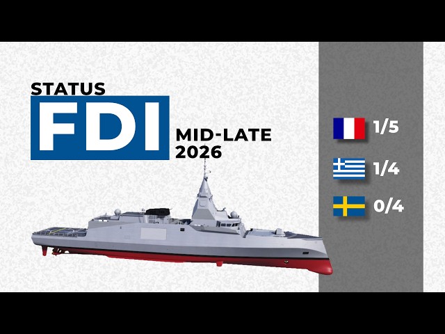 The FDI In 2026: How Many French Frigates Have Been Built And Ordered?