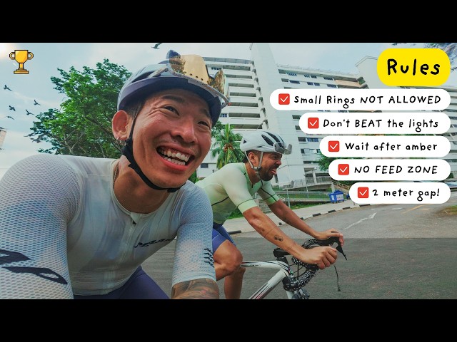 I Tried Singapore's Hardest Lunch Ride (So Many Rules)