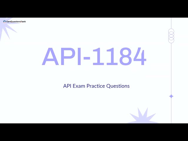 API-1184 Pipeline Facility Construction Inspector Exam Practice Questions with Explanations