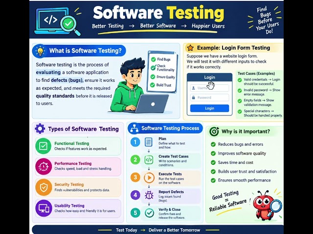 Mastering  Software Testing defination with example
