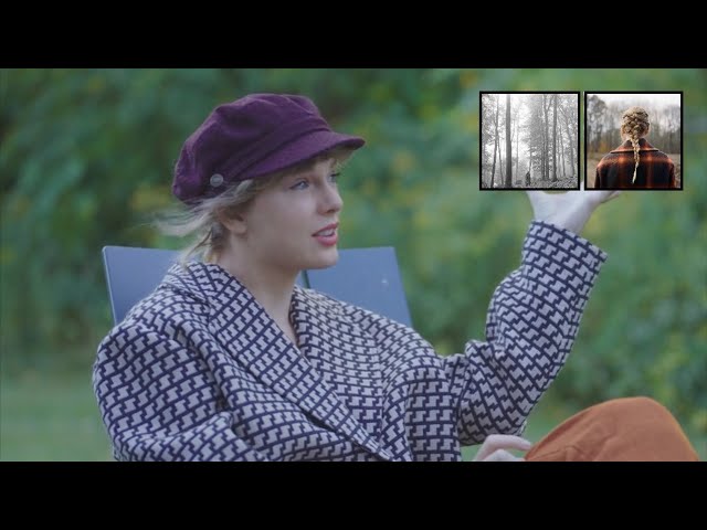 Taylor Swift being a songwriting genius on folklore&evermore