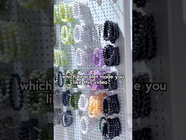 Which bracelet do you prefer to? #crystals #crystalhealing #crystalshop #crystalbracelet #bracelet