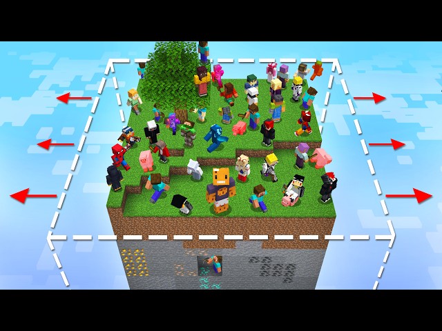 Can 100 Players Survive in an Expanding World?