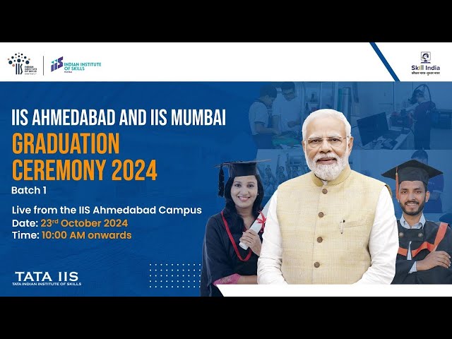 IIS Ahmedabad & IIS Mumbai Batch 1 Graduation Ceremony 2024