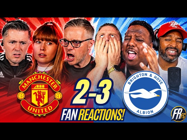 Man United Fans LIVID 🤬 Reactions to Man United 2-3 Brighton | Carabao Cup Fan Reactions