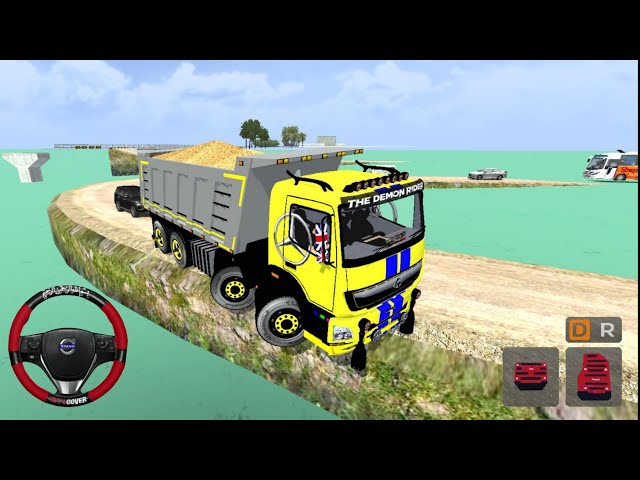 Friday Live - Bharat Banz 12 Wheeler Tipper Truck Bussid