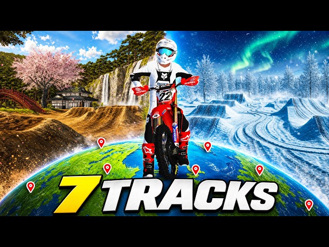 I Played MX Bikes Tracks From EVERY Continent…
