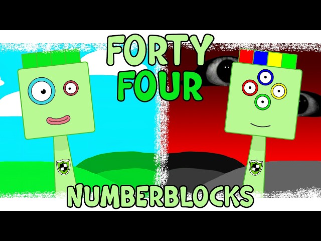 My Sprunki OC: Forty Four (from Numberblocks)