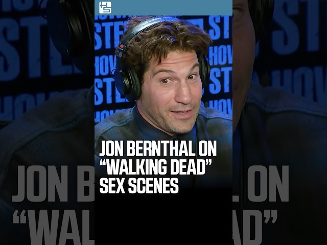 Jon Bernthal on Filming "Walking Dead" Sex Scenes (2017)
