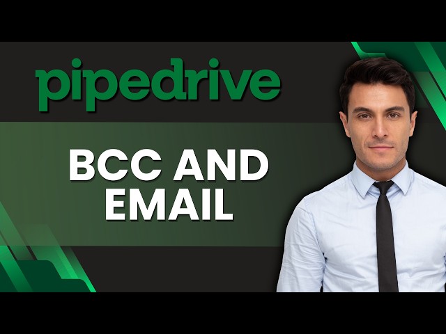 How to BCC an Email Into Pipedrive | Quick Guide 2026