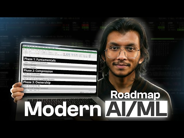 2026 Modern AI/ML Roadmap for Beginners