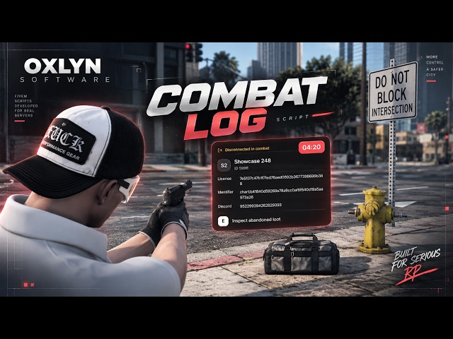 FiveM Combat Log Script | Leave Mid-Fight, Lose Your Inventory