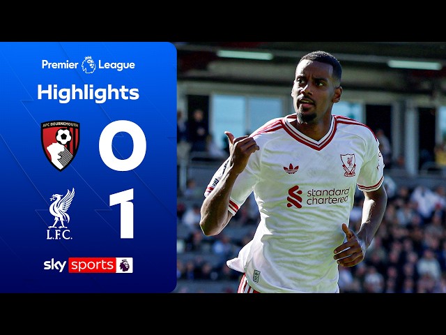 Isak winner on Iraola's return to the Vitality! | B'mouth 0-1 Liverpool | Premier League Highlights