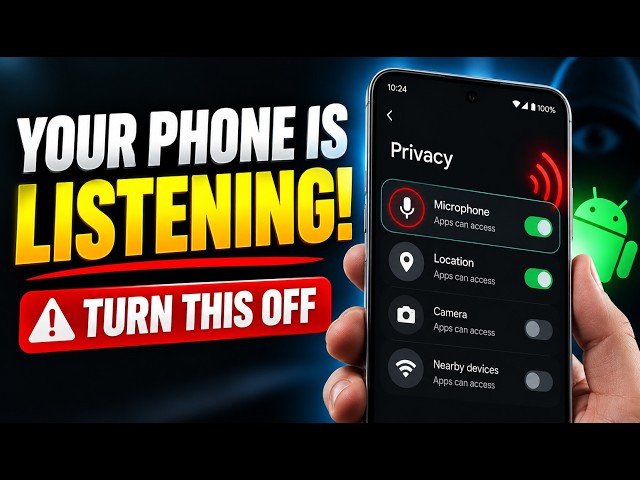 ⚠️ YOUR ANDROID PHONE IS TRACKING YOU! TURN THIS OFF NOW!
