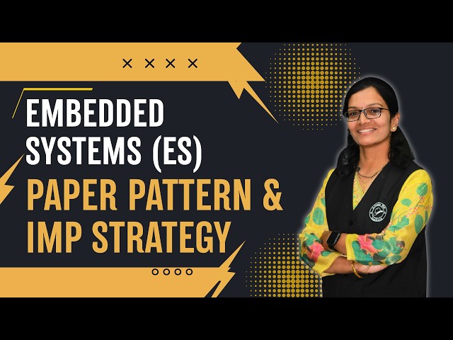 Embedded Systems (ES) Paper Pattern & IMP Strategy | #engineering #embeddedsystems