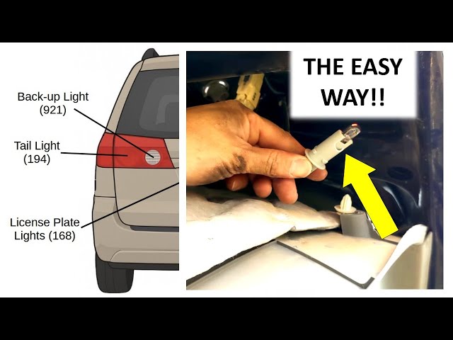 Tail Light Bulb Replacement - Toyota Sienna (2003-2009)