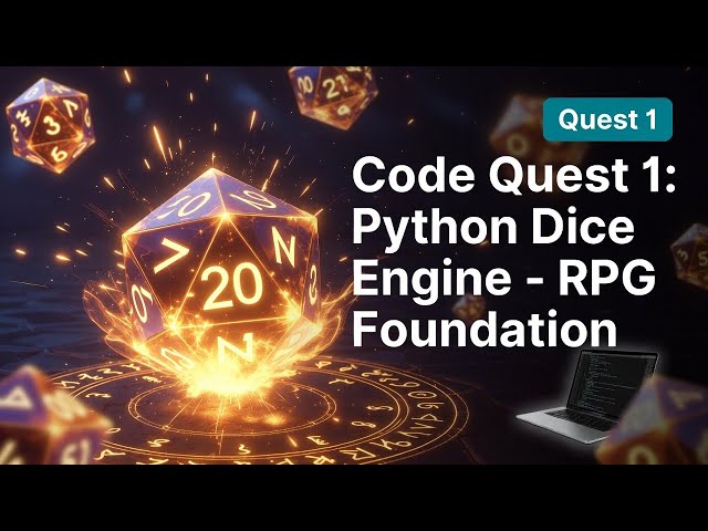 Python RPG Project: Build a ModularDice Engine | CodeQuest #1