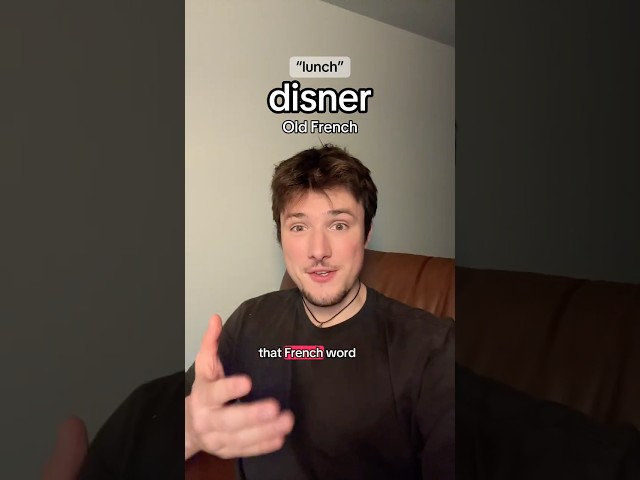 Are “breakfast” and “dinner” the same?