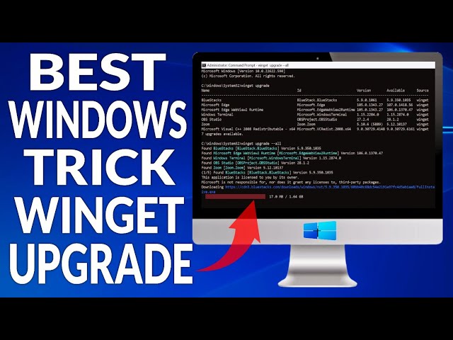 How To Update All Applications At One Time in Windows PC | Winget Upgrade 2022