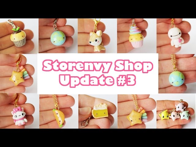 Shop Update #3 (Polymer Clay Charms)