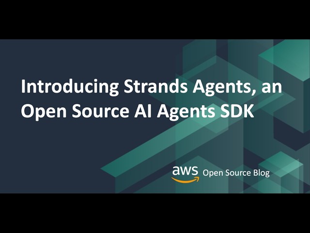 Strands from AWS #opensource #amazonbedrock #amazonai  #AWS #harnessengineering #harness