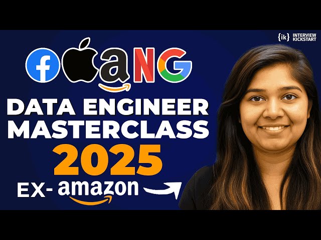 FAANG Data Engineer Interview Masterclass 2026 | Learn from an Amazon Data Engineer:+1:1