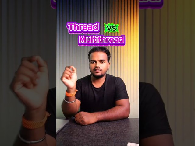 What is Multithread ? Java Interview Question! Thread vs Multithreading #multithread #javatips