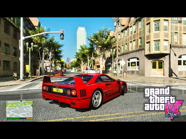 ► GTA 6 Graphics 🗽 Liberty City Remastered Gameplay - GTA IV New York Map Mod for GTA 5