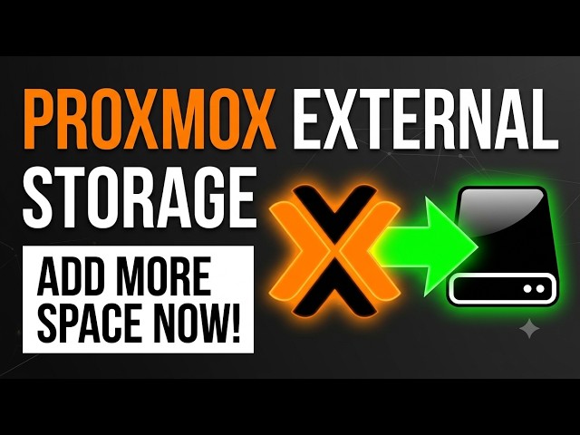 Proxmox VE: Add External Storage & NAS (NFS, SMB, USB)
