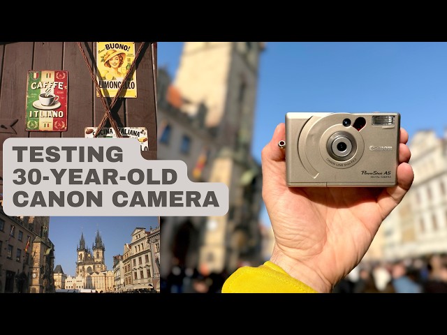Testing 30-Year-Old Canon PowerShot A5 – Retro Review